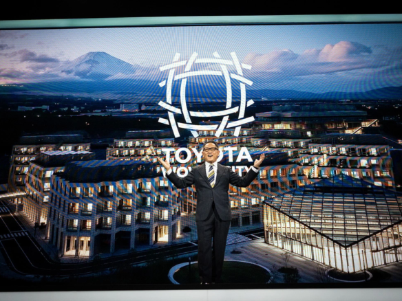 Toyota Woven City tại homesgreens.com