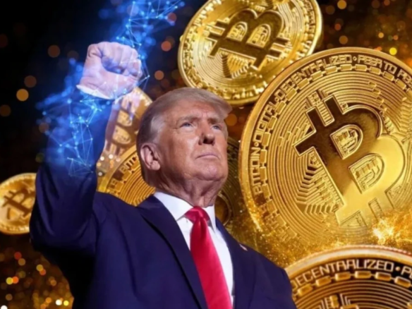 Donald Trump tiền điện tử từ homesgreens.com