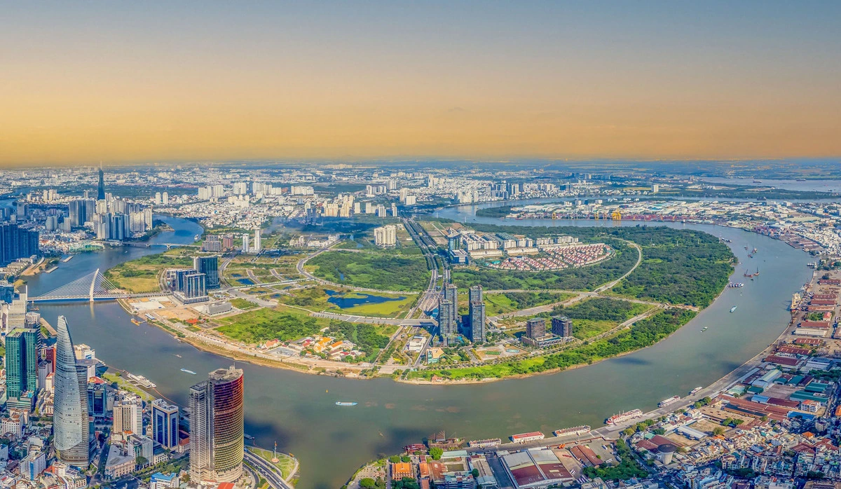 thành phố xanh hồ chí minh từ homesgreens.com