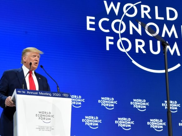 Donald Trump WEF từ homesgreens.com