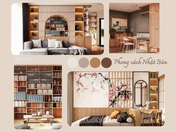 phong cách Nhật bản từ homesgreens.com