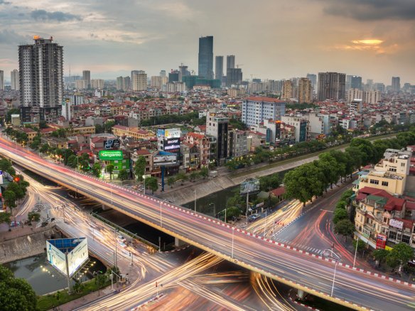 phát triển đô thị Việt Nam từ homesgreens.com