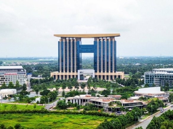 trung tâm hành chính Bình Dương từ homesgreens.com