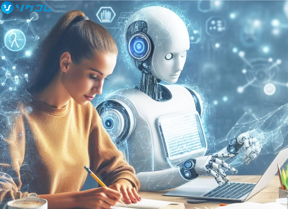 con người làm việc AI từ homesgreens.com