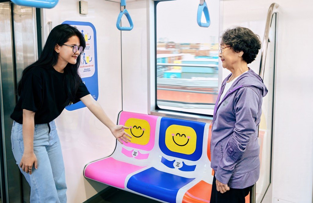 ghế ưu tiên metro xe buýt từ homesgreens.com