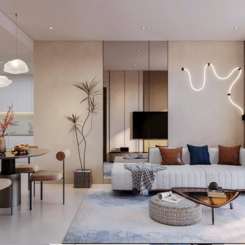 căn hộ 2 phòng ngủ the glory từ homesgreens.com