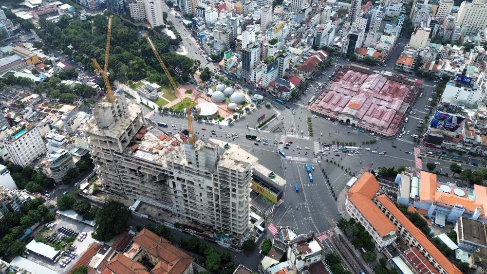 Cận cảnh siêu dự án tứ giác Bến Thành vừa được lãnh đạo TP Hồ Chí Minh yêu cầu xử lý dứt điểm