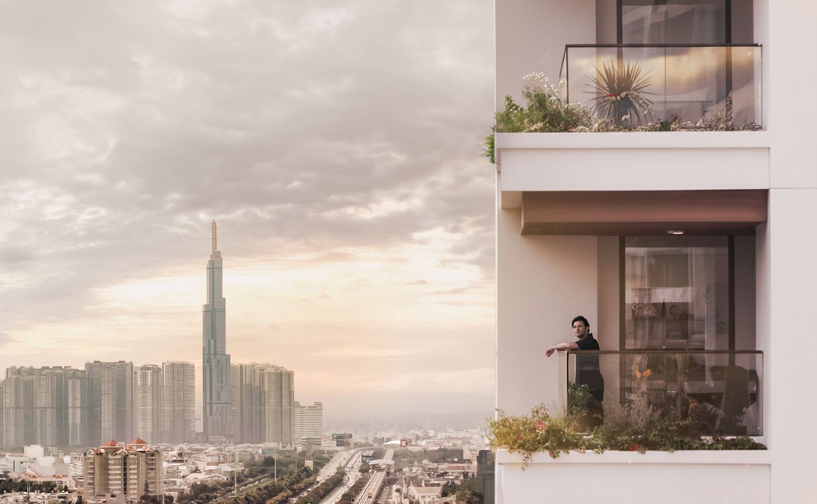 Ngoại quan tòa nhà The Berkley