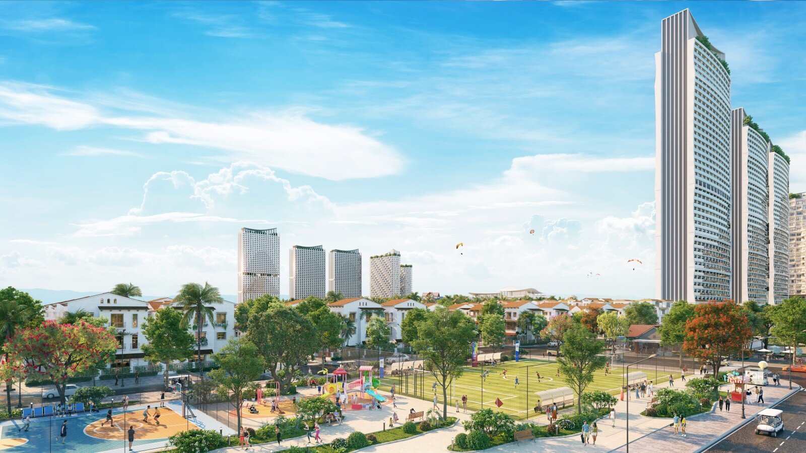 Tòa tháp biểu tượng Beacon kiêu hãnh tại Blanca City