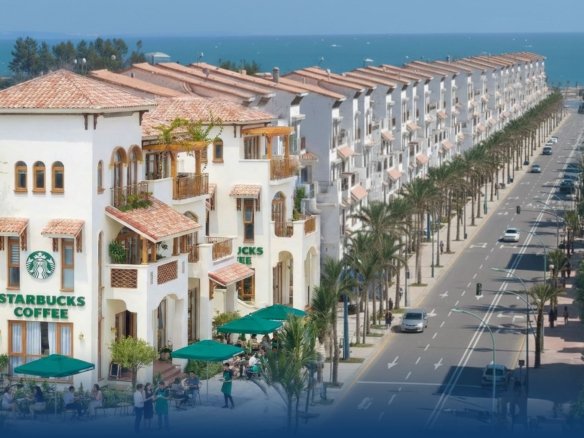 blanca city phố thương mại